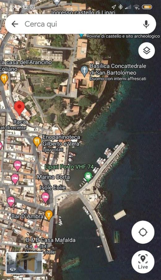 Vila Itaca Lipari  Exteriér fotografie